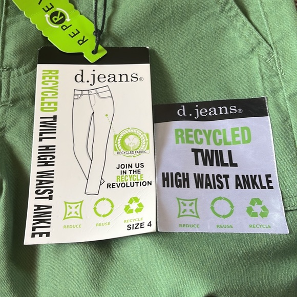 D.jeans twill high waist ankle - Picture 4 of 6